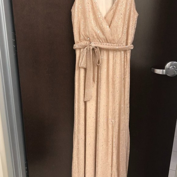 Baltic Born Helen Tank Sparkle Gown- Small - Picture 2 of 12